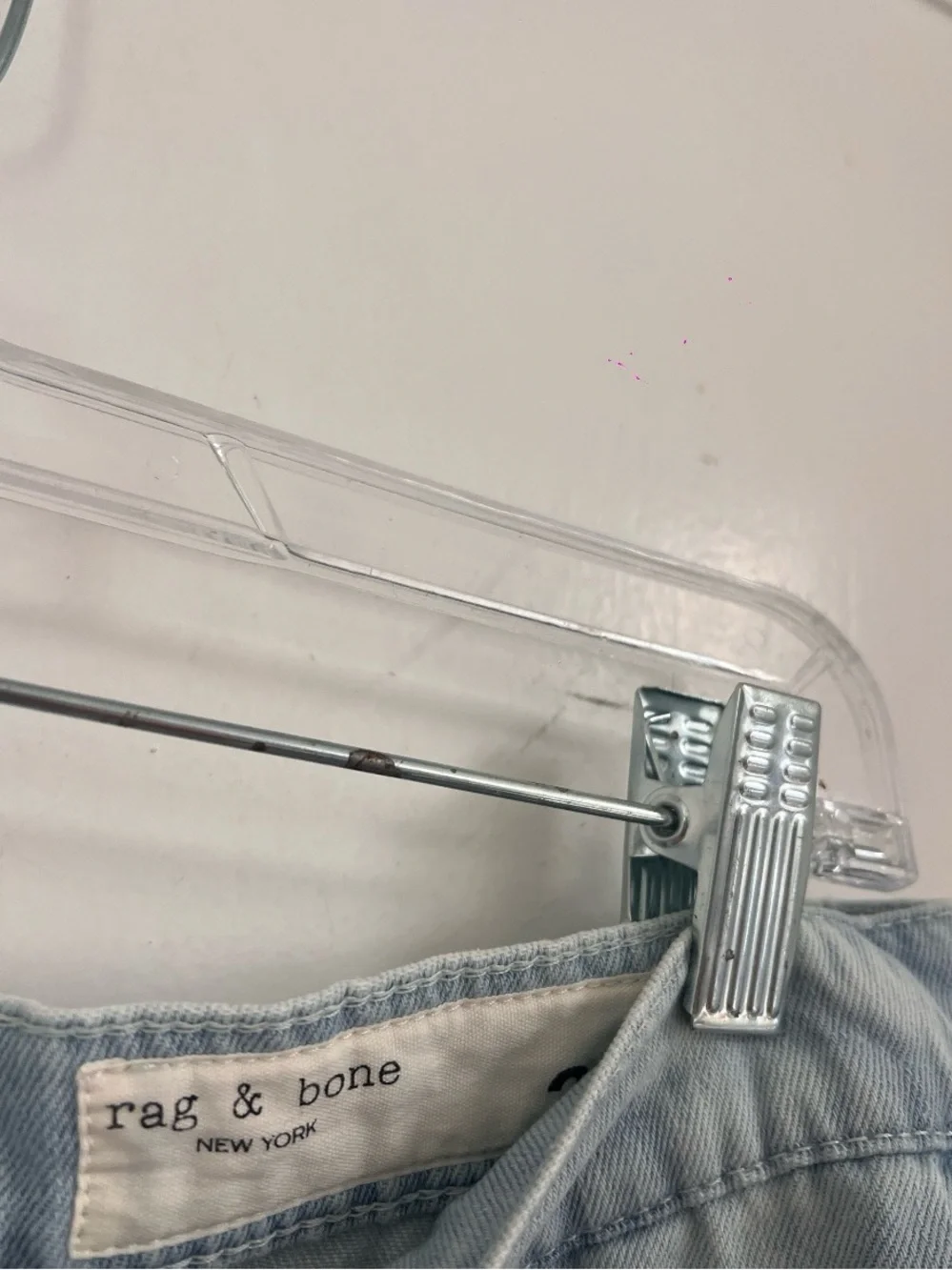 Rag & Bone denim cutoff shorts jorts Size 29 $198